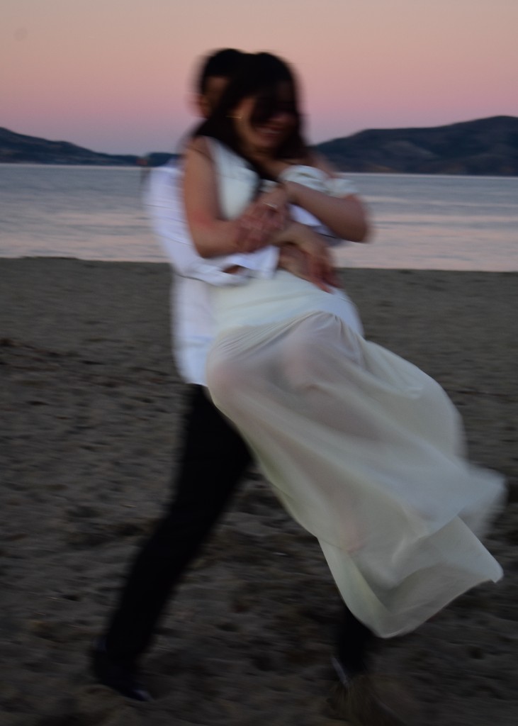 Cata y Caco en la playa